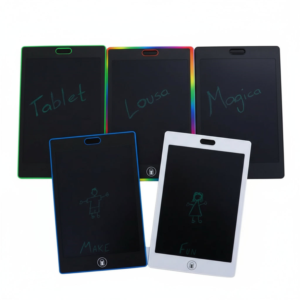 A Magia da Criatividade em um Tablet Revolucionário! 8.5 Polegadas Escrever, Pintar e Desenhar.