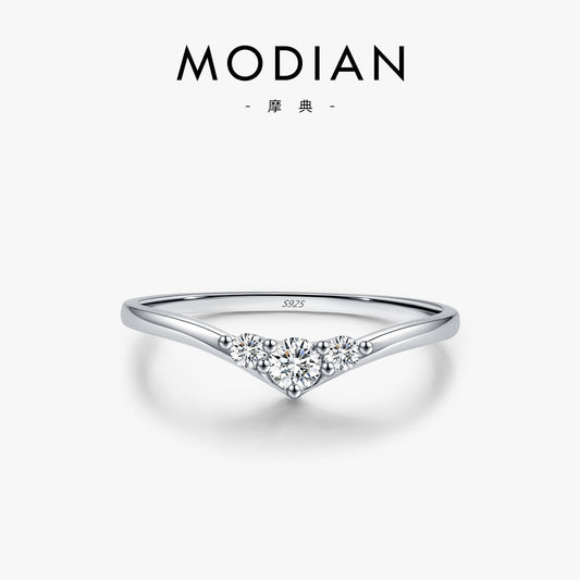 Anel de Moissanita s925